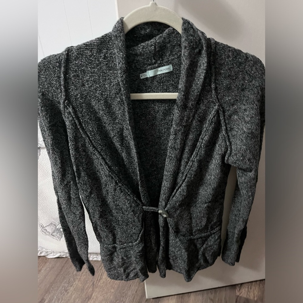 Maurices Dark Gray Textured Sweater - Picture 1 of 4